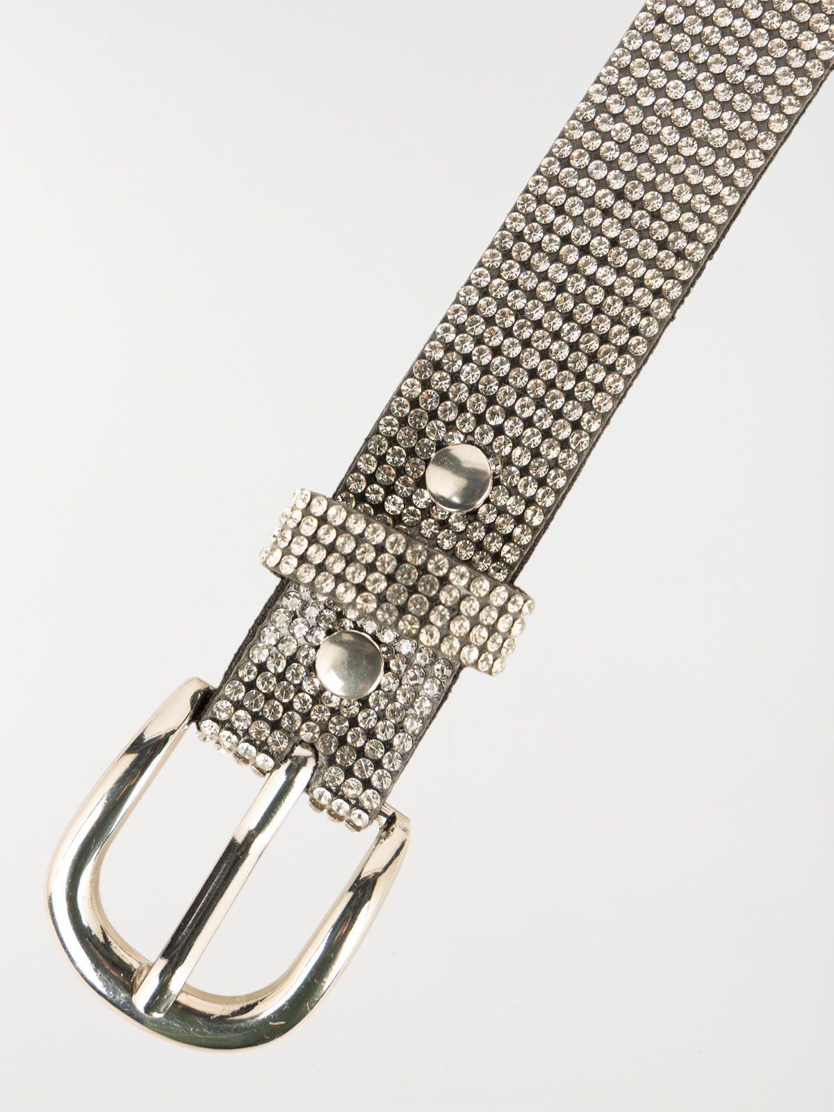Ceinture strass argentée femme Ceinture strass argentée femme
