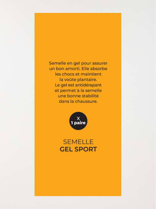 Semelle gel sport (36-45)