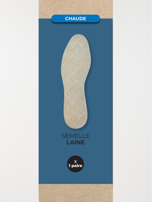 Semelle en laine chaude (36-45)