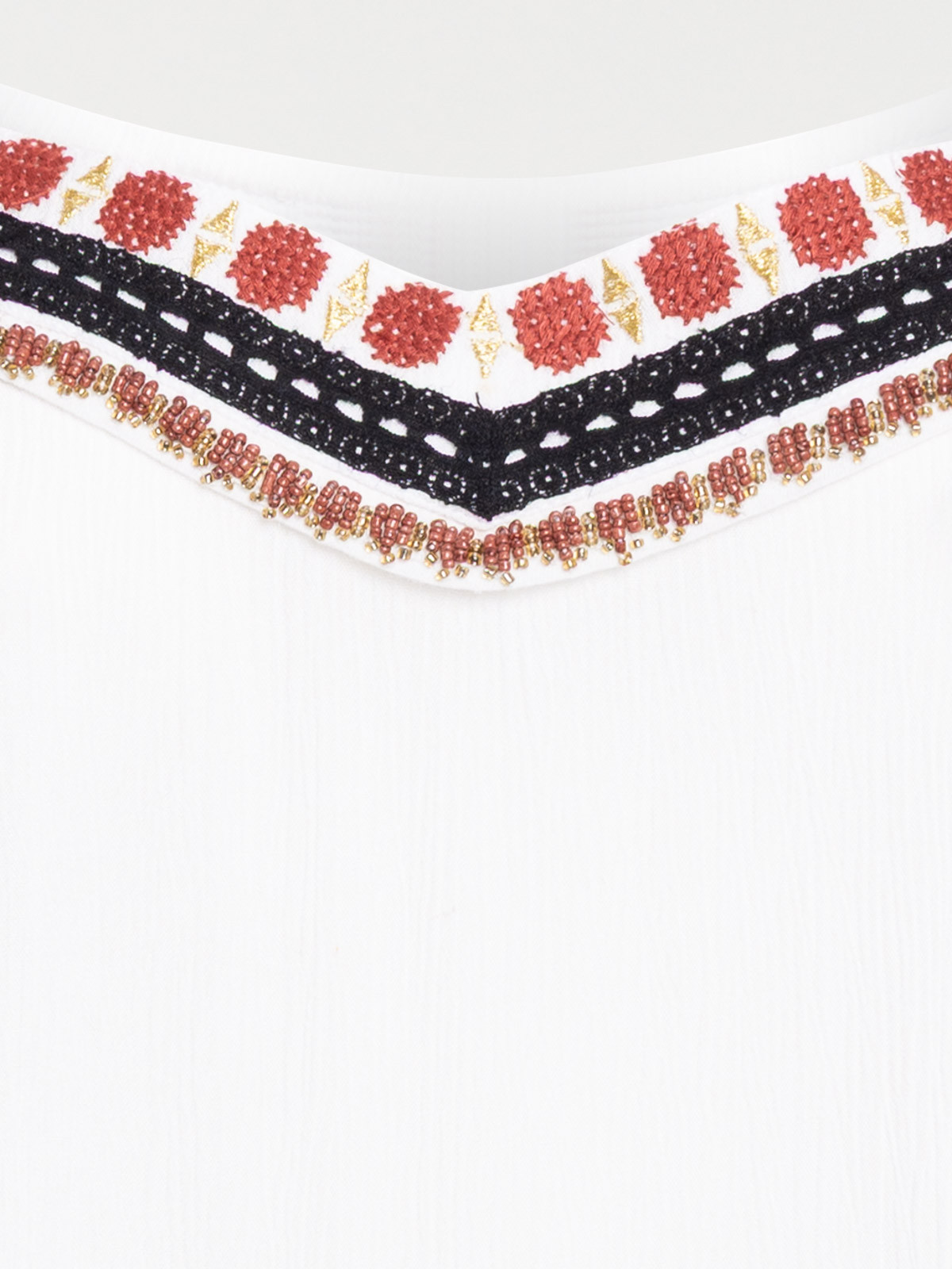 Top broderies grande taille femme Top broderies grande taille femme