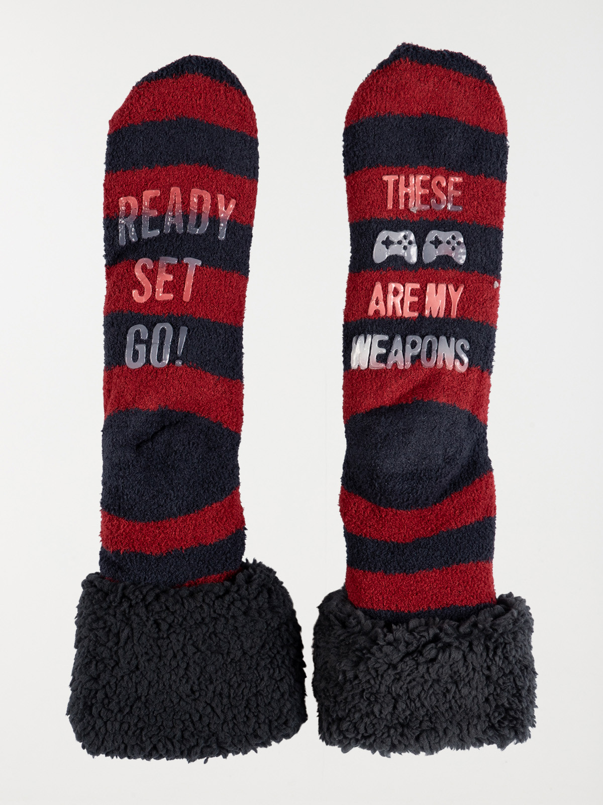 Chaussettes douces rayées garçon Chaussettes douces rayées garçon