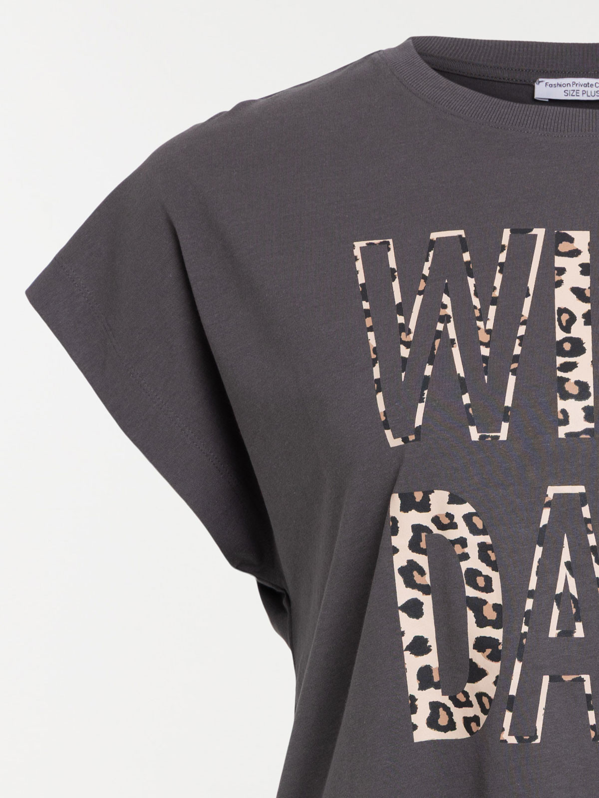 T-shirt wild days grande taille femme