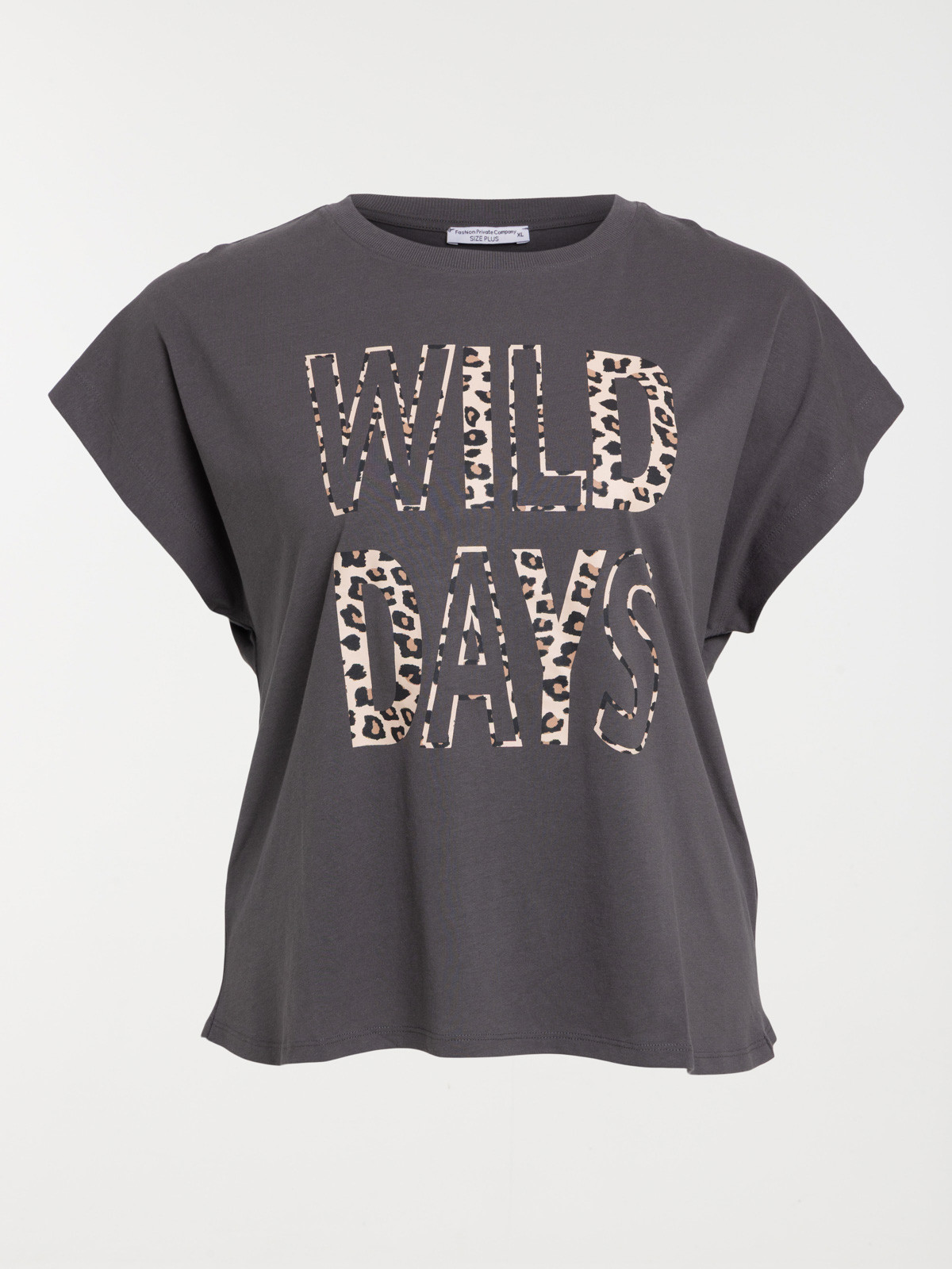 T-shirt wild days grande taille femme