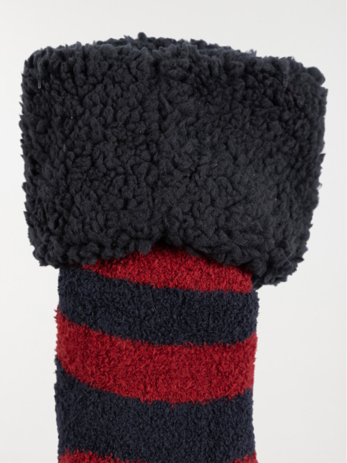 Chaussettes douces rayées garçon Chaussettes douces rayées garçon