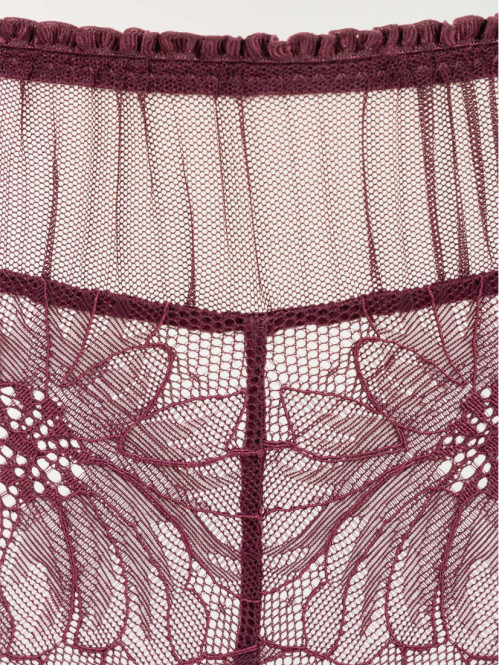 Culotte dentelle florale...