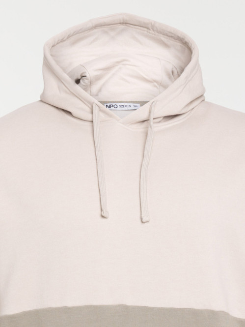 Sweat capuche grande taille...