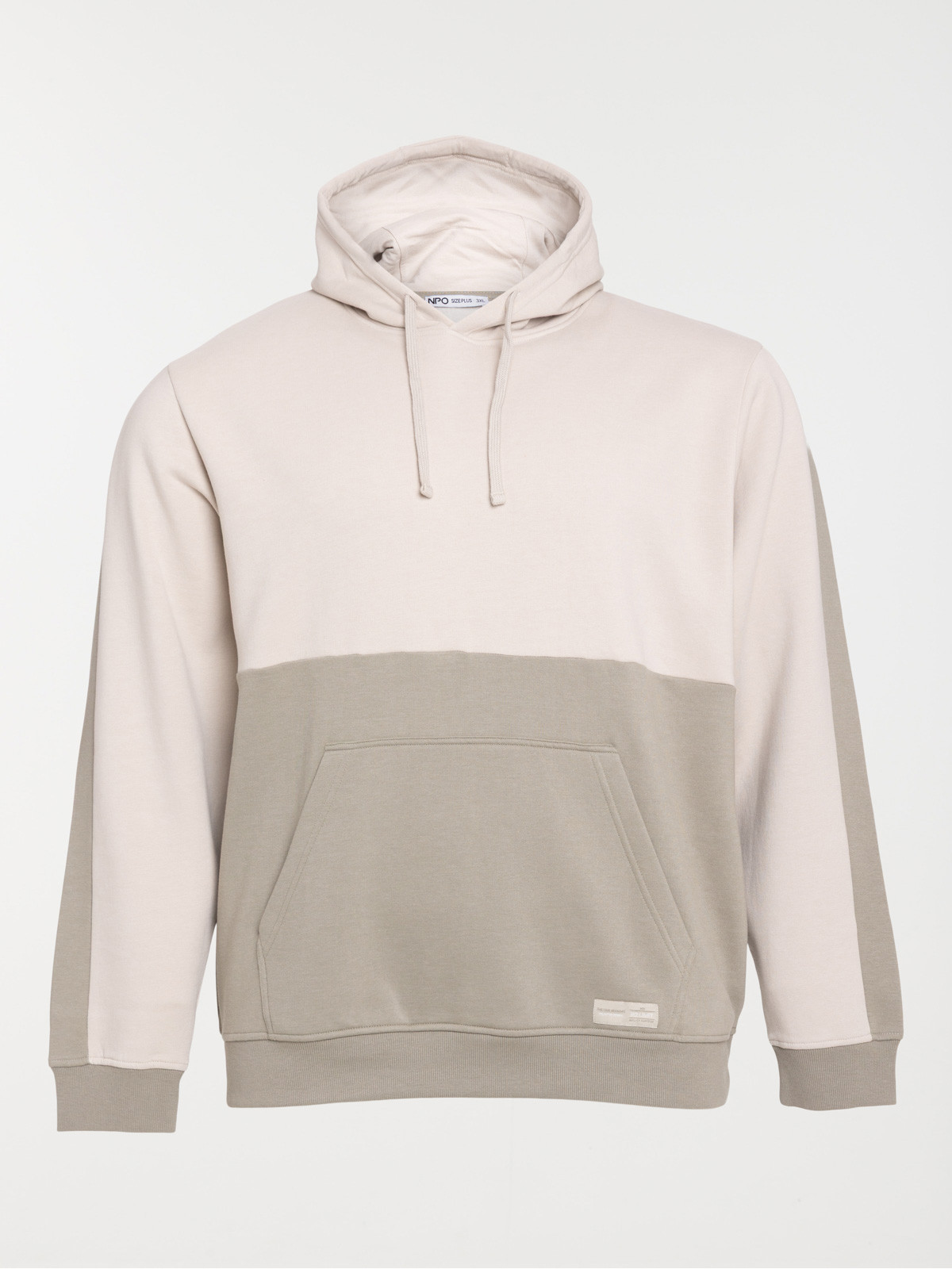 Sweat capuche grande taille homme