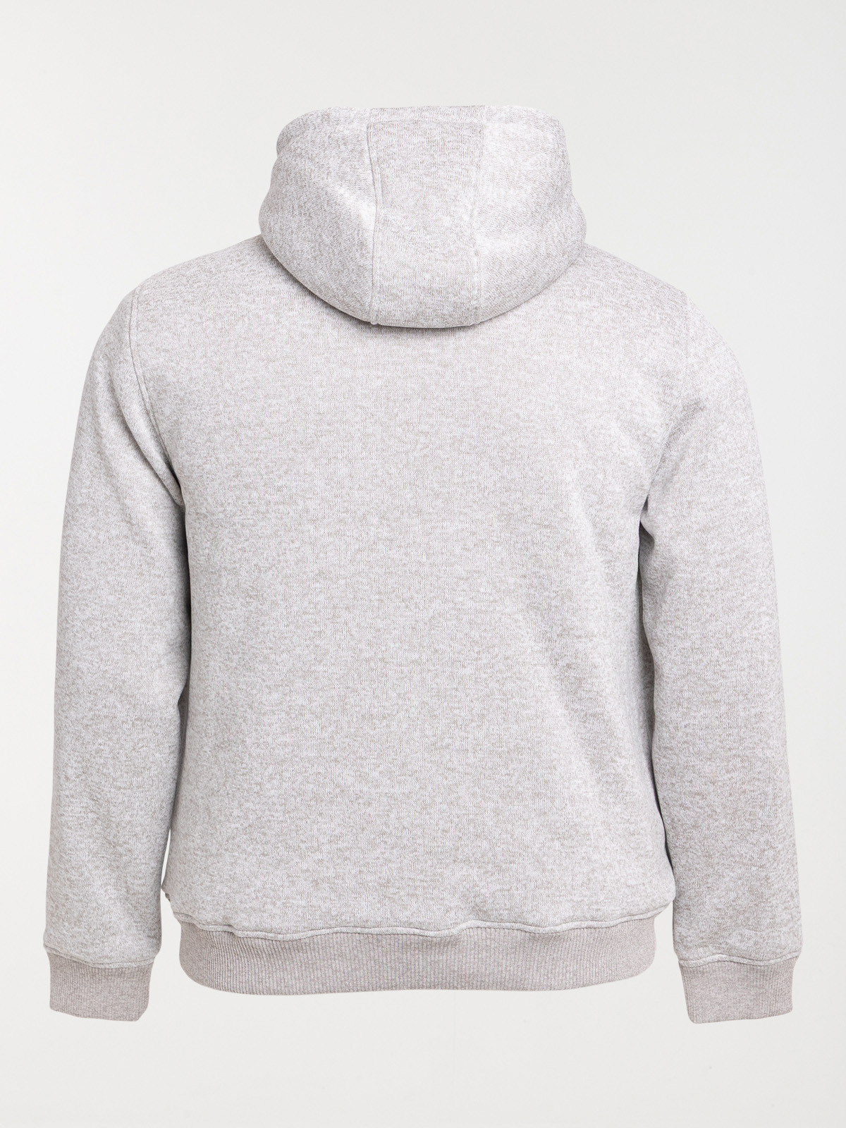 Sweat polaire gris grande taille homme