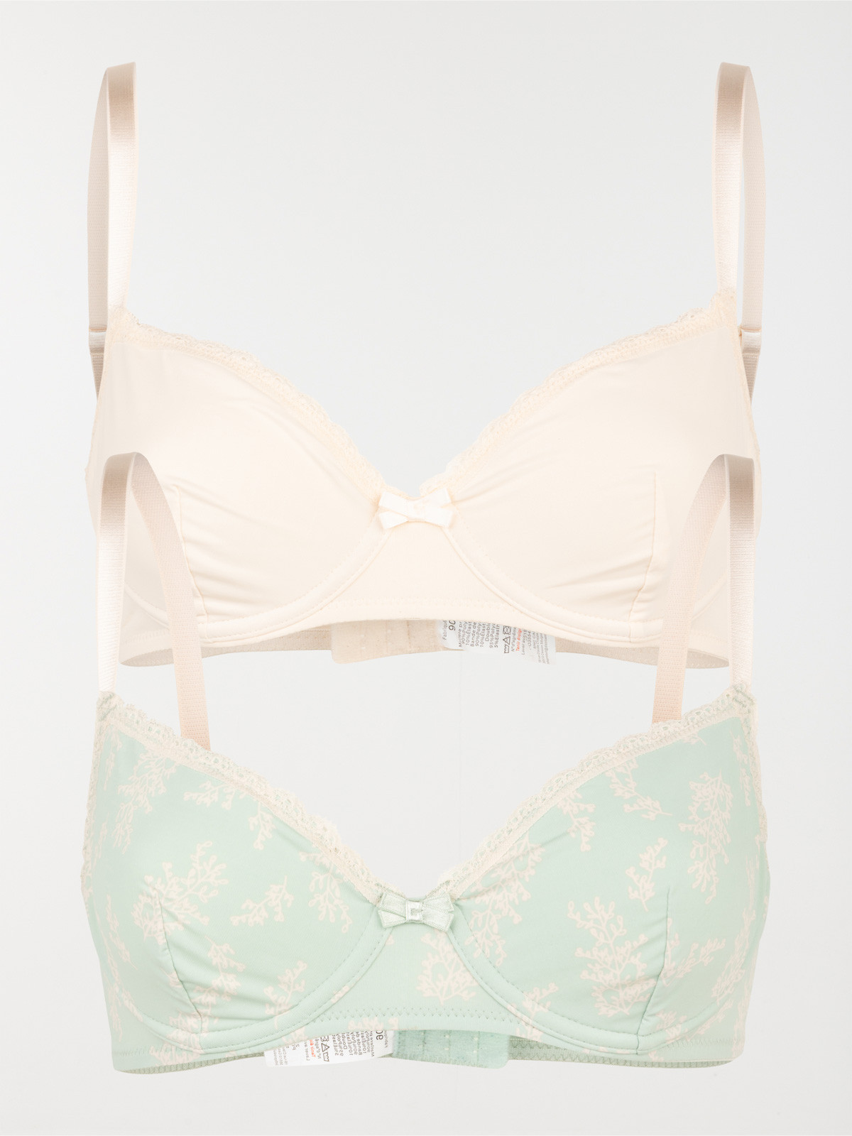 Lot de 2 soutiens-gorge femme (85B-95E)