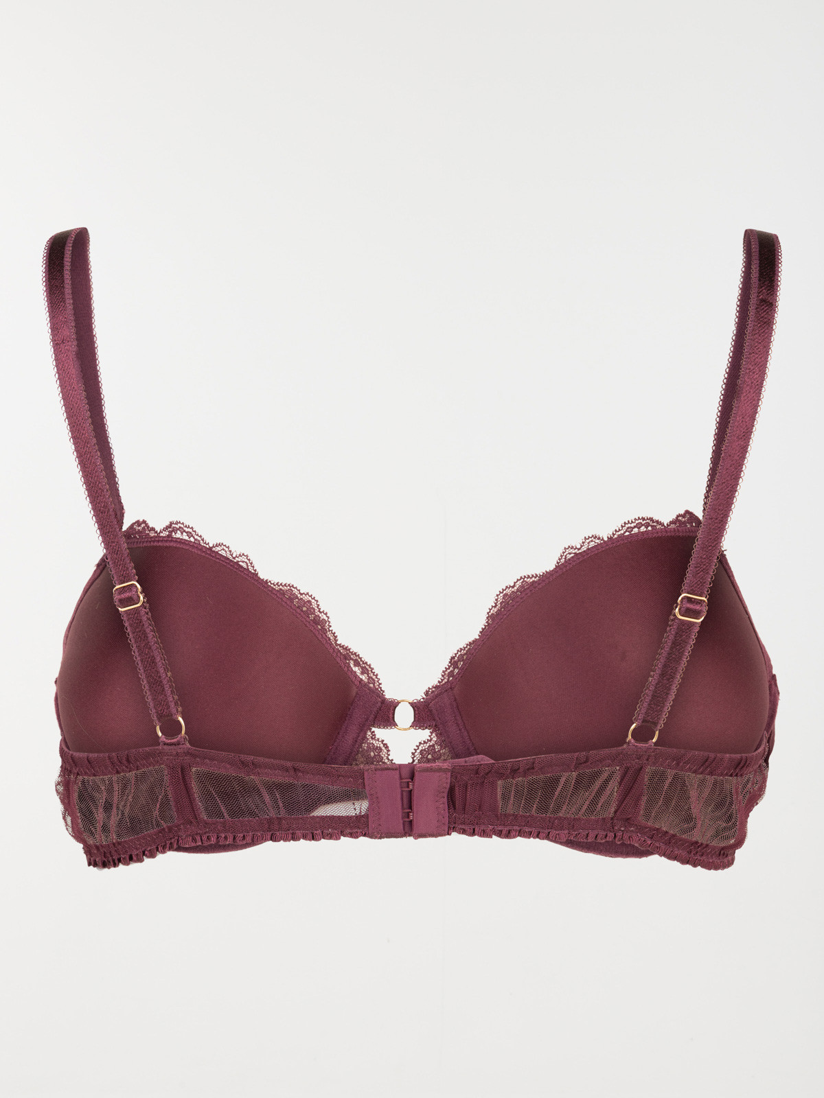 Soutien-gorge lie de vin femme (85B-95E)