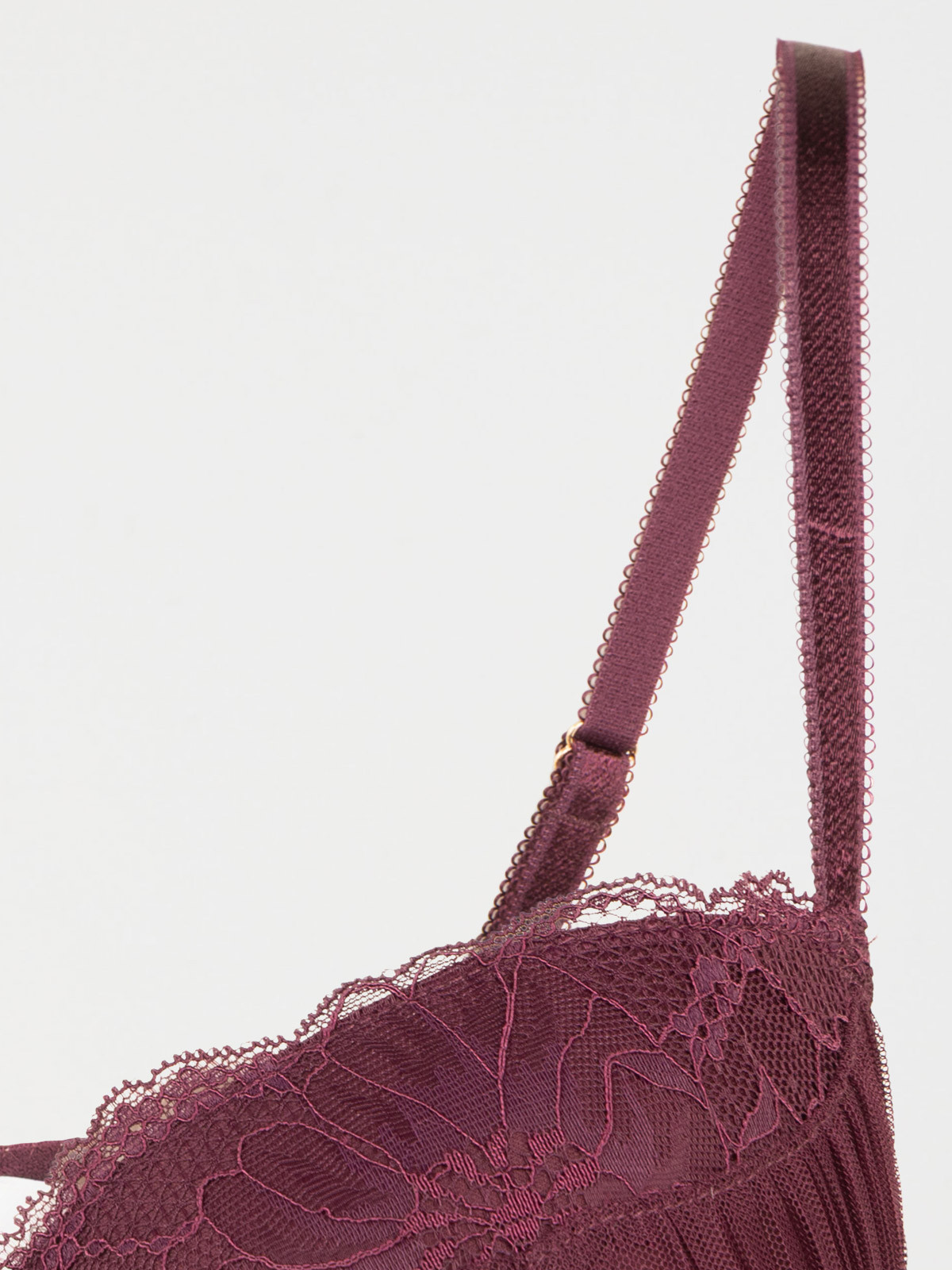 Soutien-gorge lie de vin femme (85B-95E)