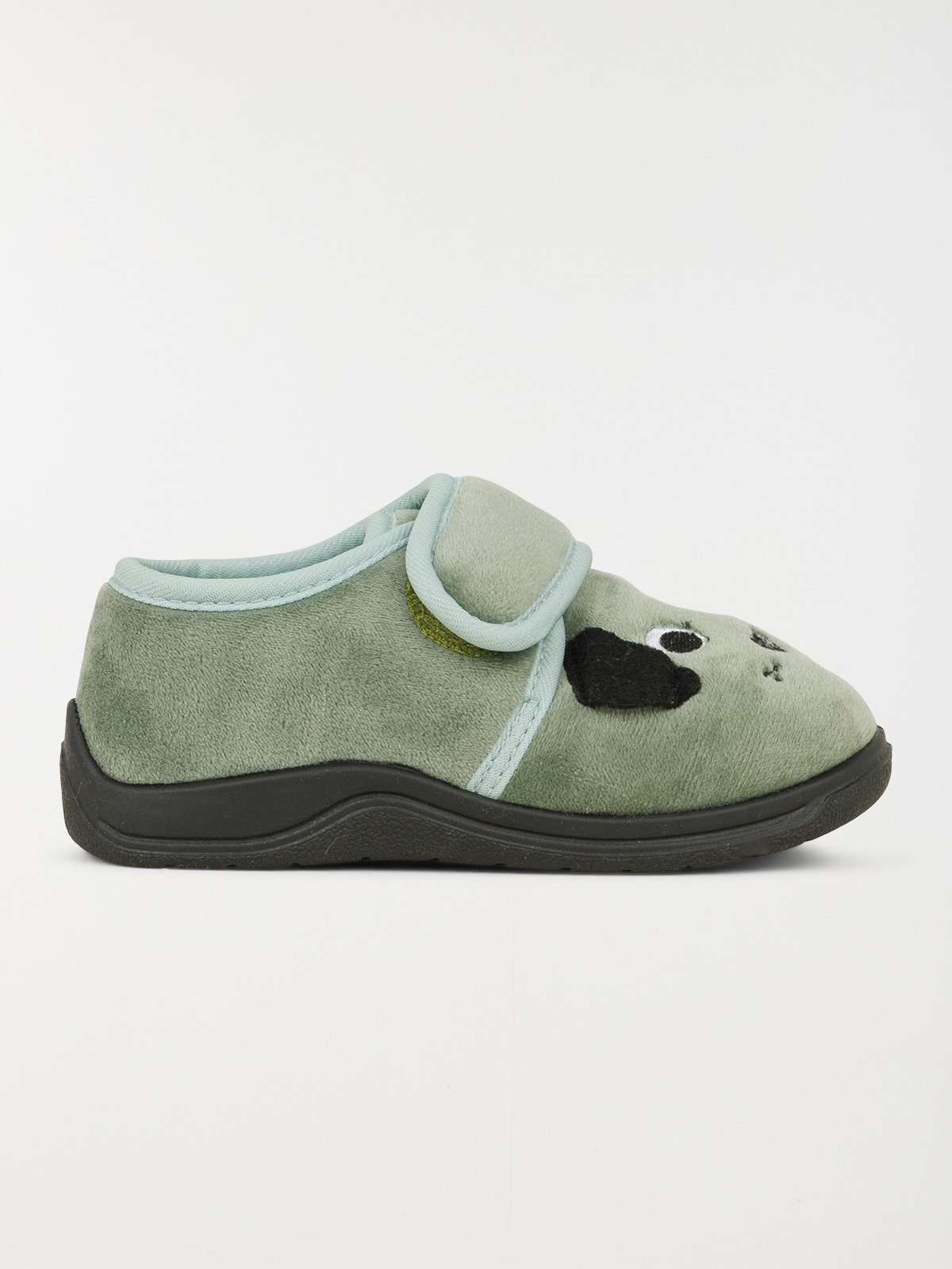 Pantoufle chien brodé garçon (24-30)