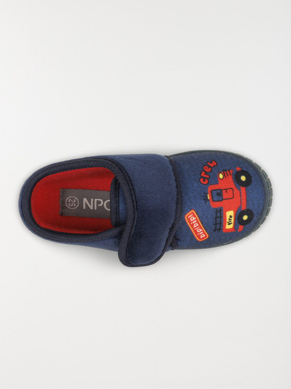 Chausson pompier marine garçon (24-30)