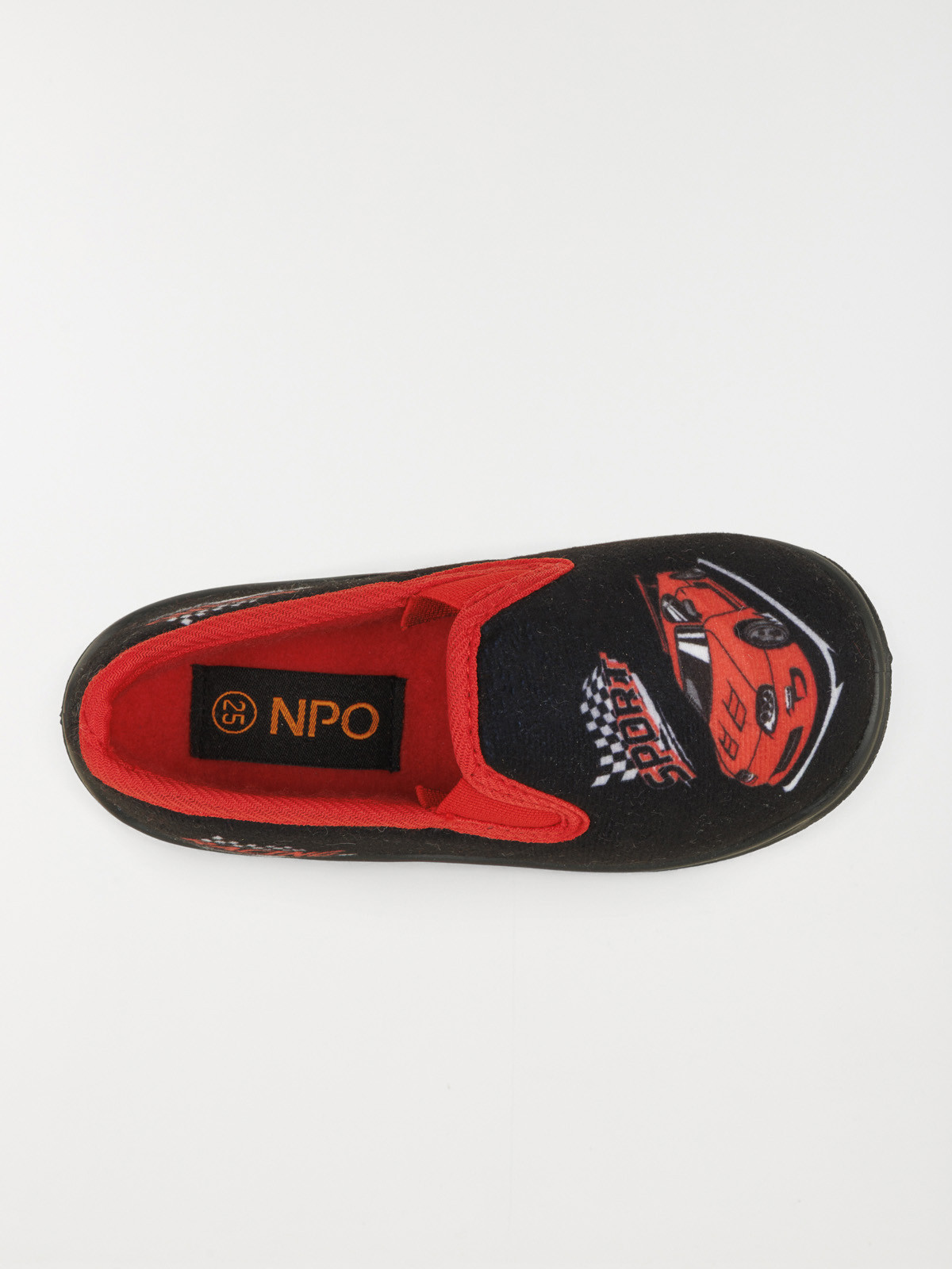 Chausson voiture de sport garçon (24-30)