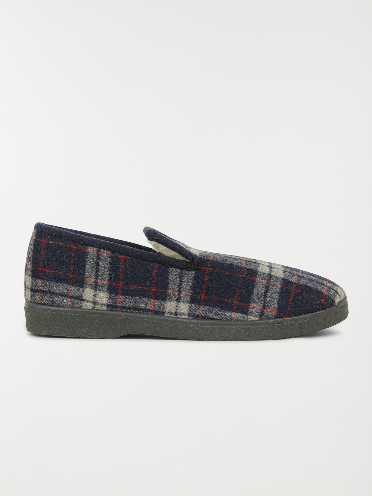 Pantoufles à carreaux homme (39-45)
