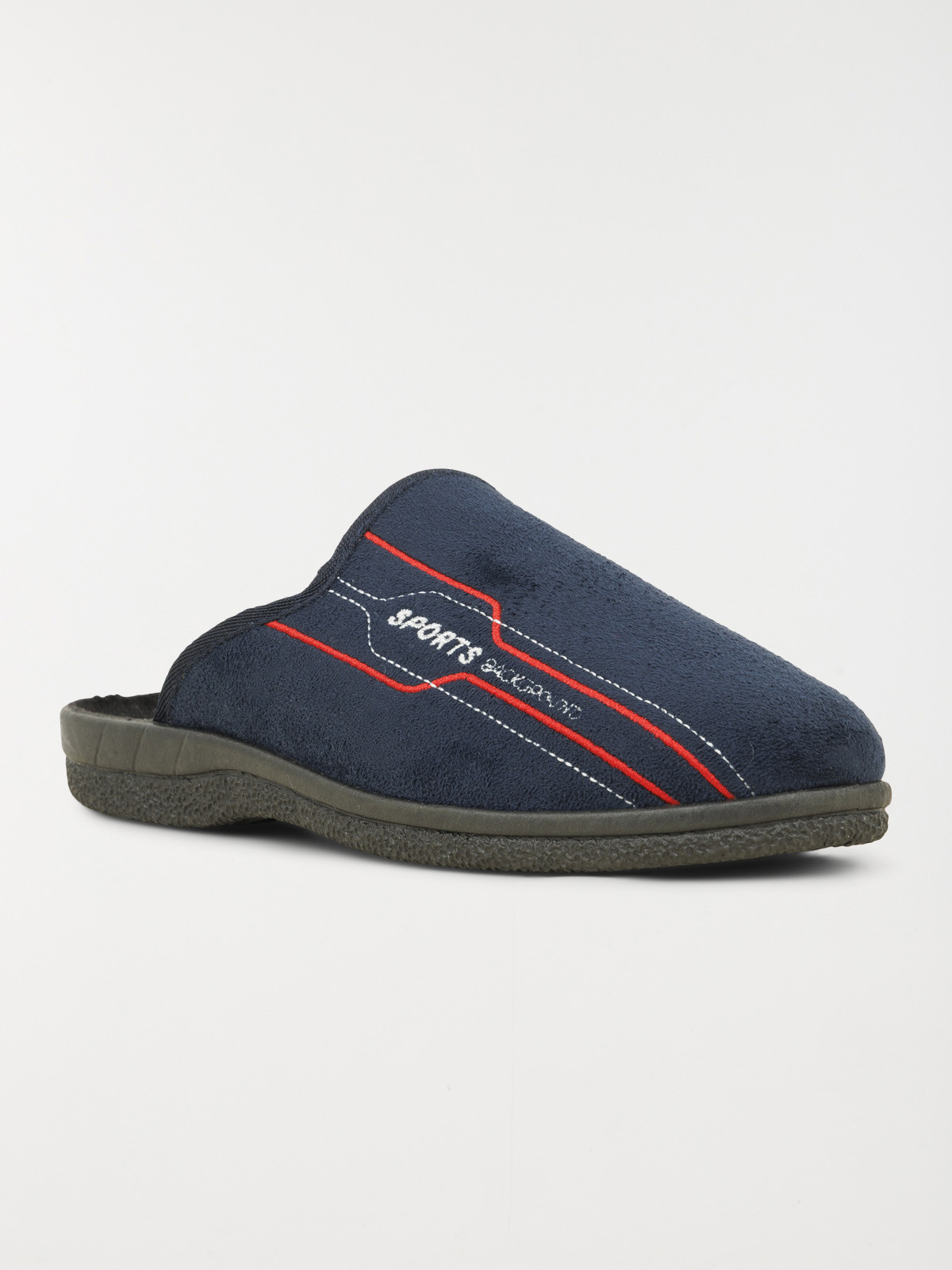 Chaussons brodés marines homme (40-46) Chaussons brodés marines homme (40-46)