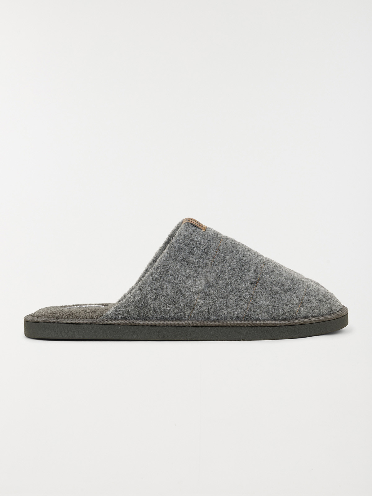 Chaussons mules gris homme (41-46)