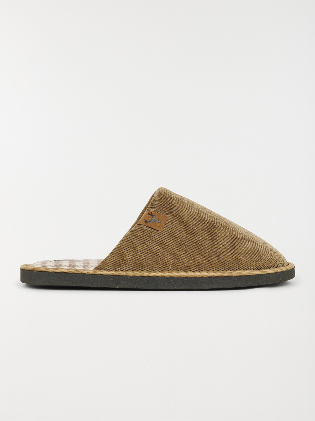 Chaussons mules marrons homme (41-46)