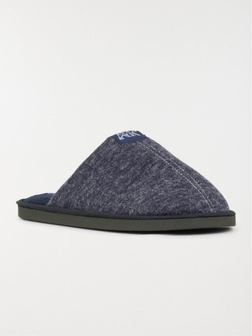 Chaussons mules marines...