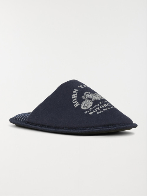 Chausson mule moto homme...