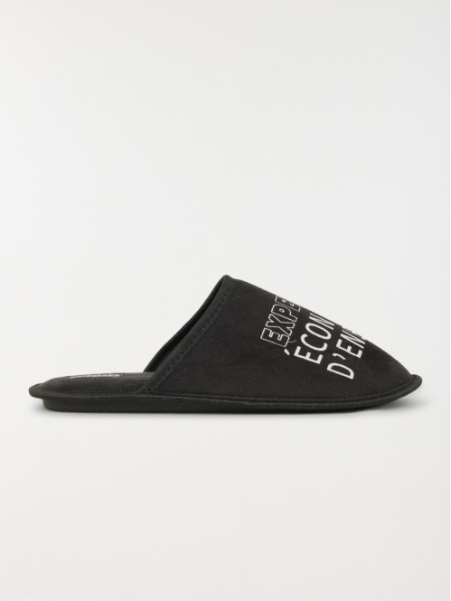 Chaussons mules messages...