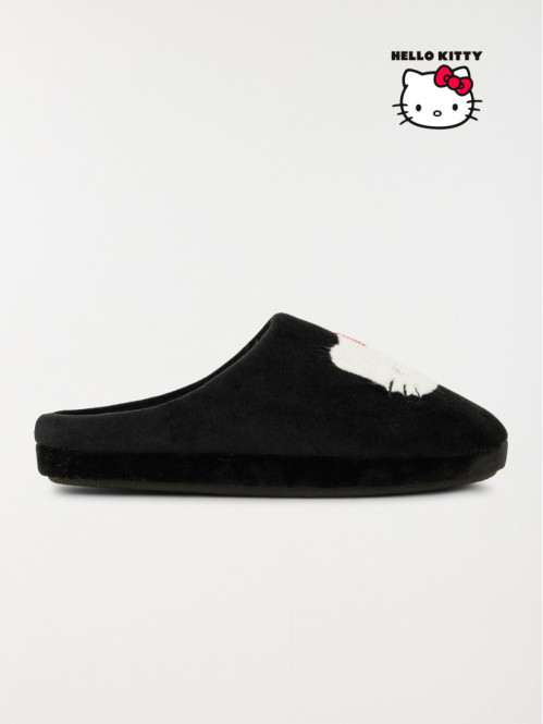 Chausson noir Hello Kitty...
