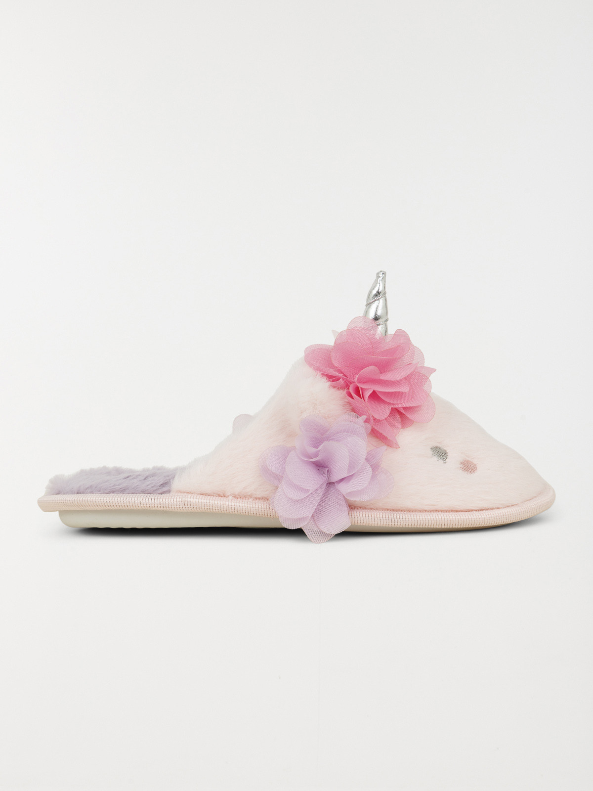 Chausson licorne rose fille (31-35)