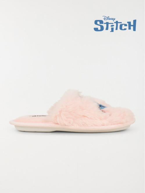 Chaussons Stitch roses...