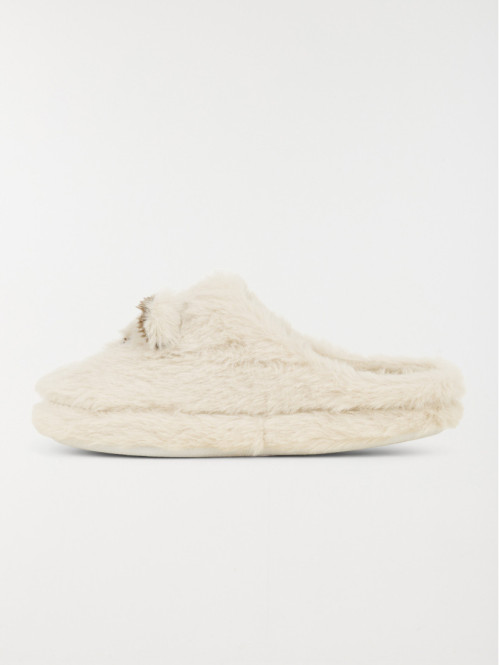 Chausson ourson fille beige...