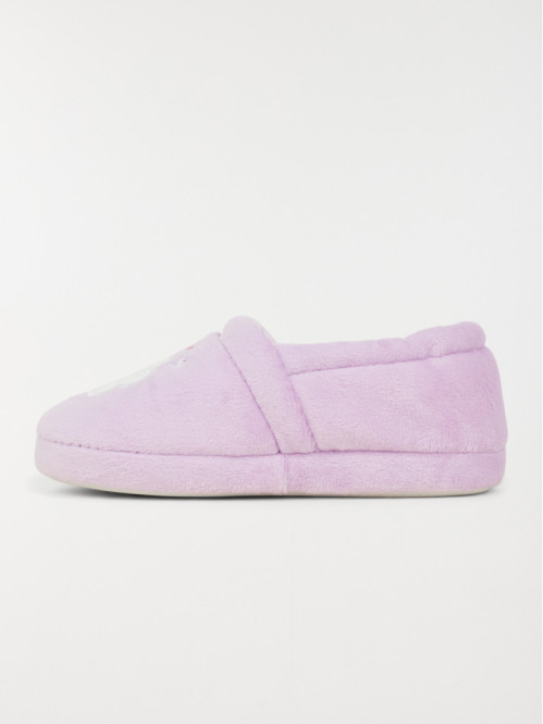 Chausson nuage lilas fille...