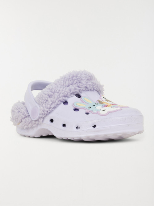 Sabot plastique tout doux...