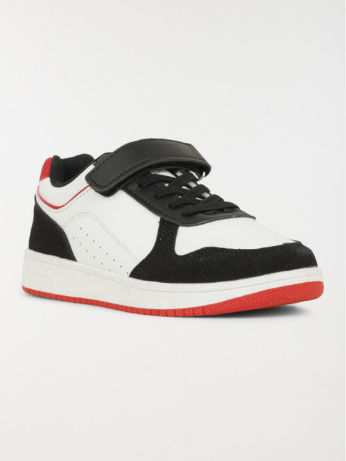 Baskets basses garçon blanc...