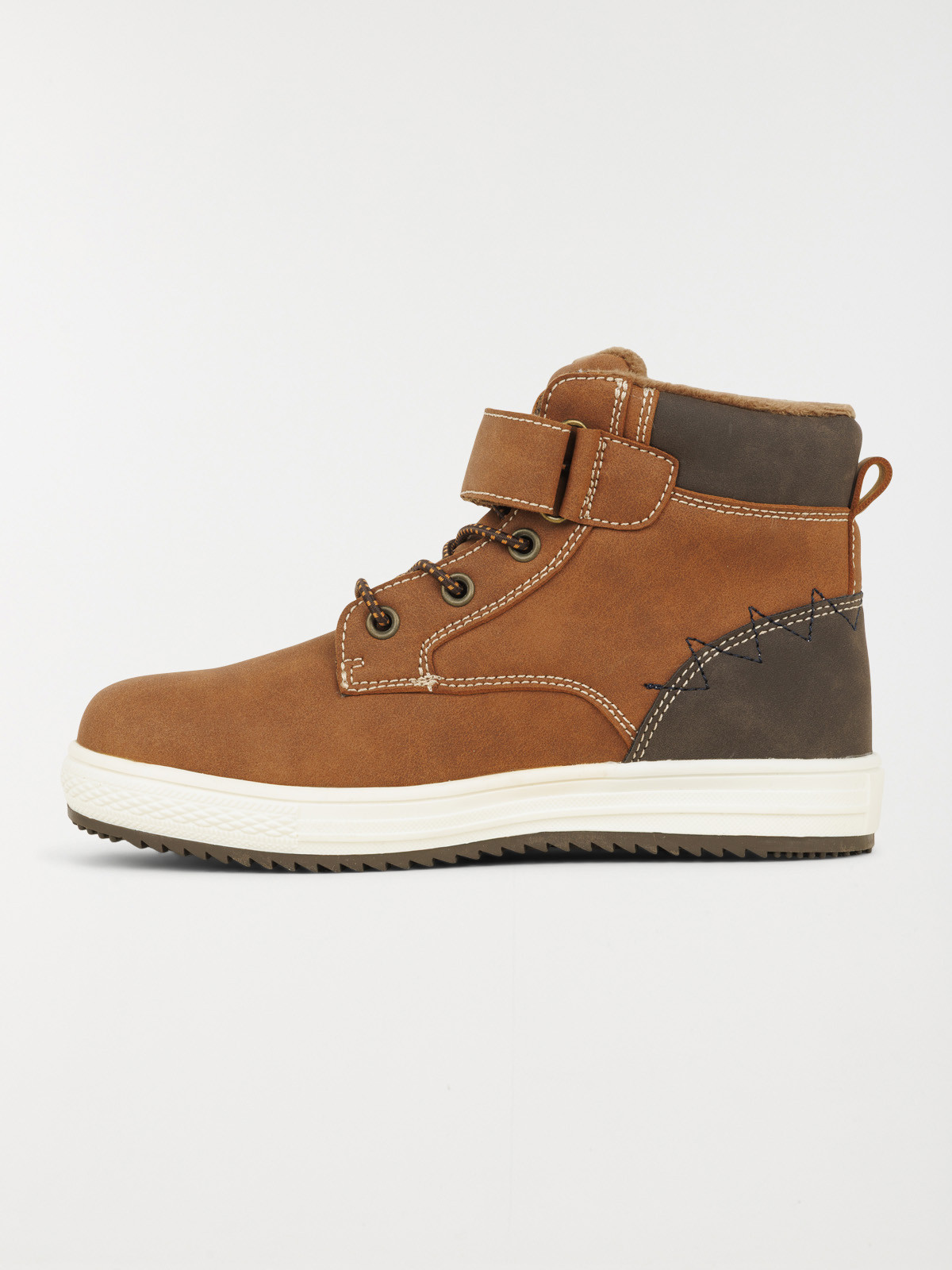 Baskets montantes marrons garçon (31-37) Baskets montantes marrons garçon (31-37)