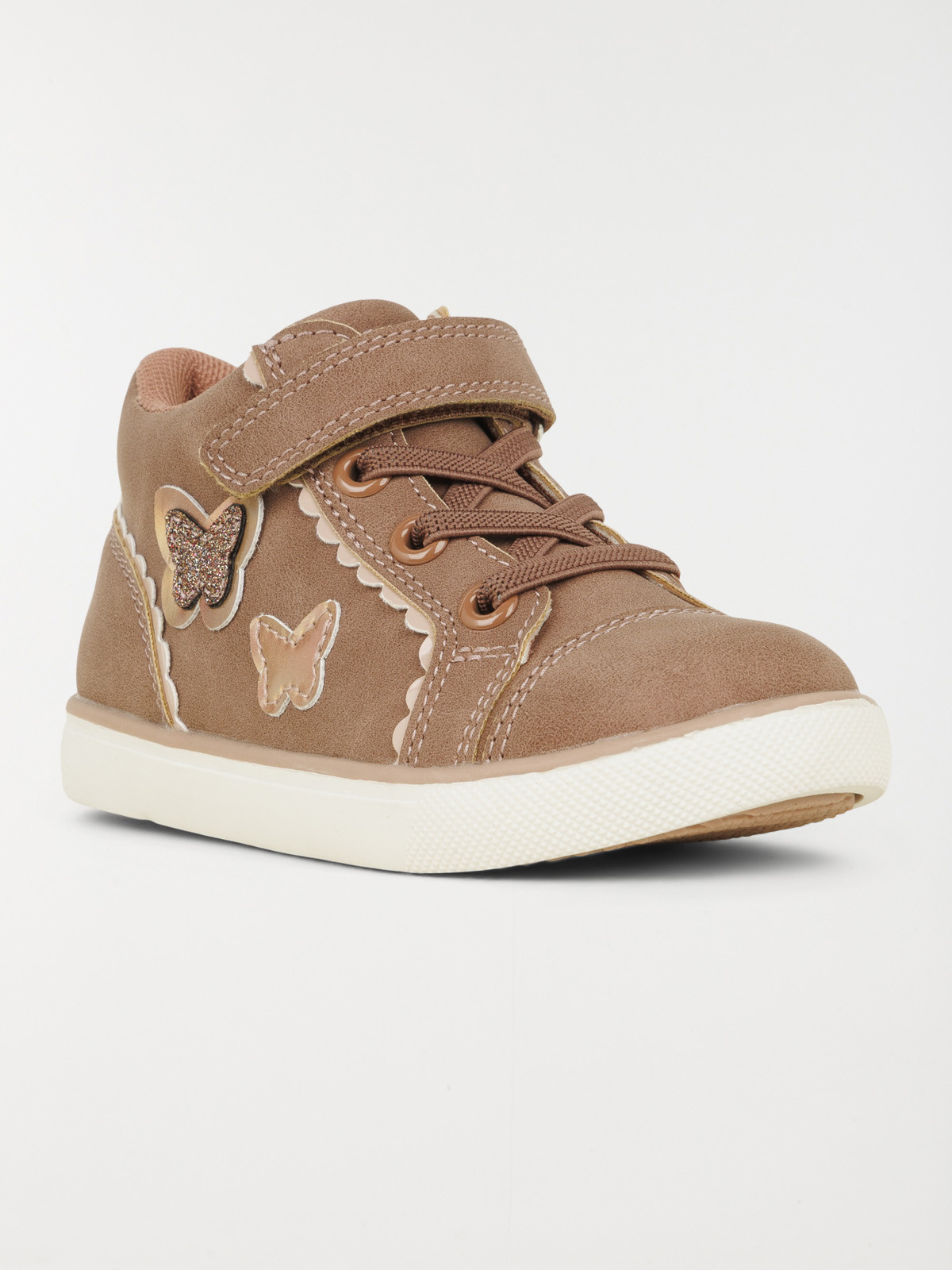 Basket montante papillons fille (24-30) Basket montante papillons fille (24-30)