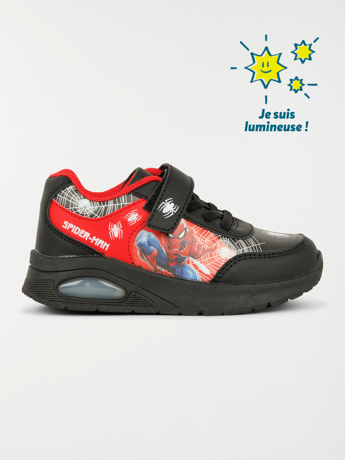 Baskets Spiderman scratch garçon (24-30)