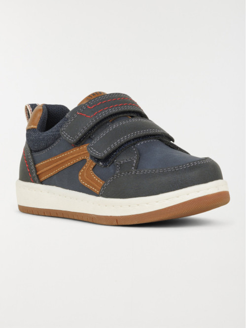 Basket navy scratchs garçon...