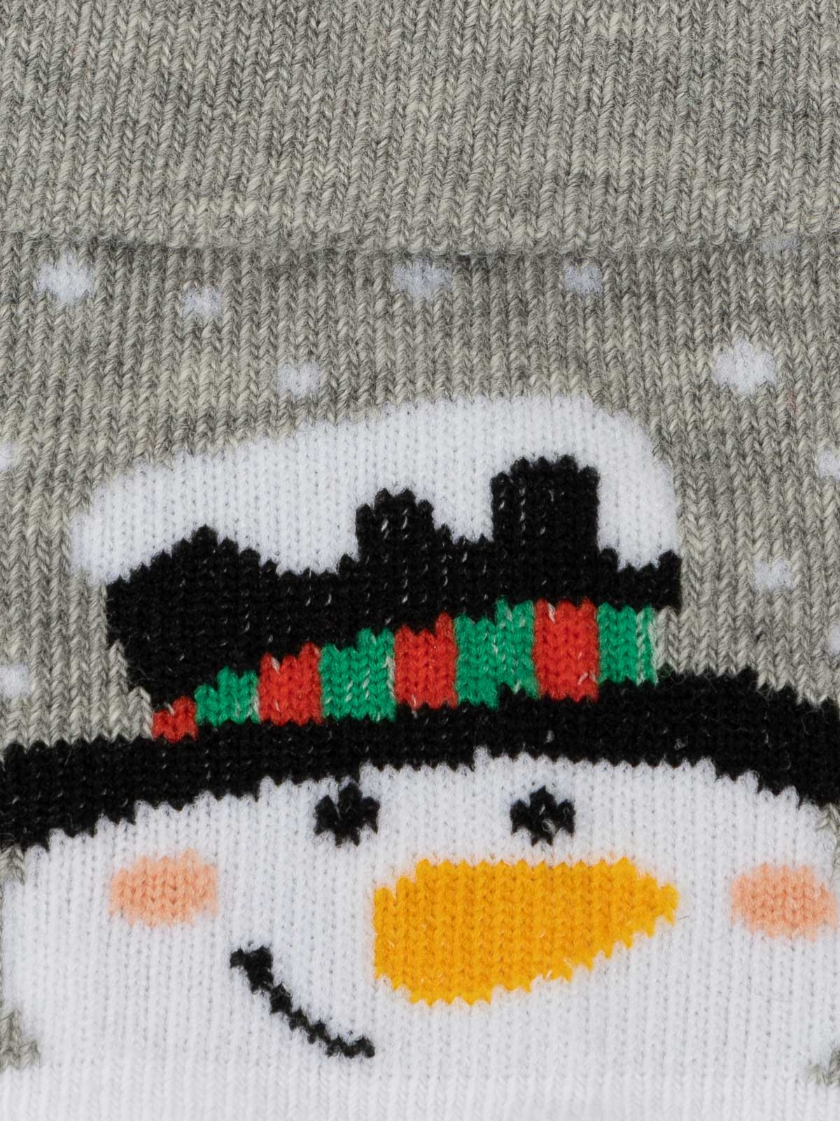 Chaussettes bonhomme de neige bébé