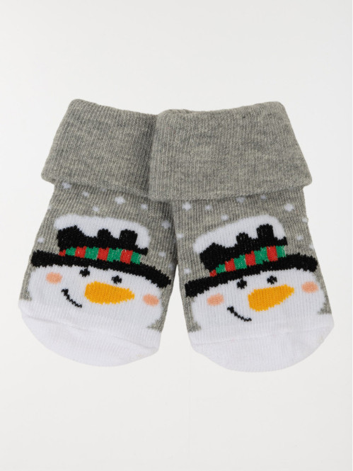 Chaussettes bonhomme de...