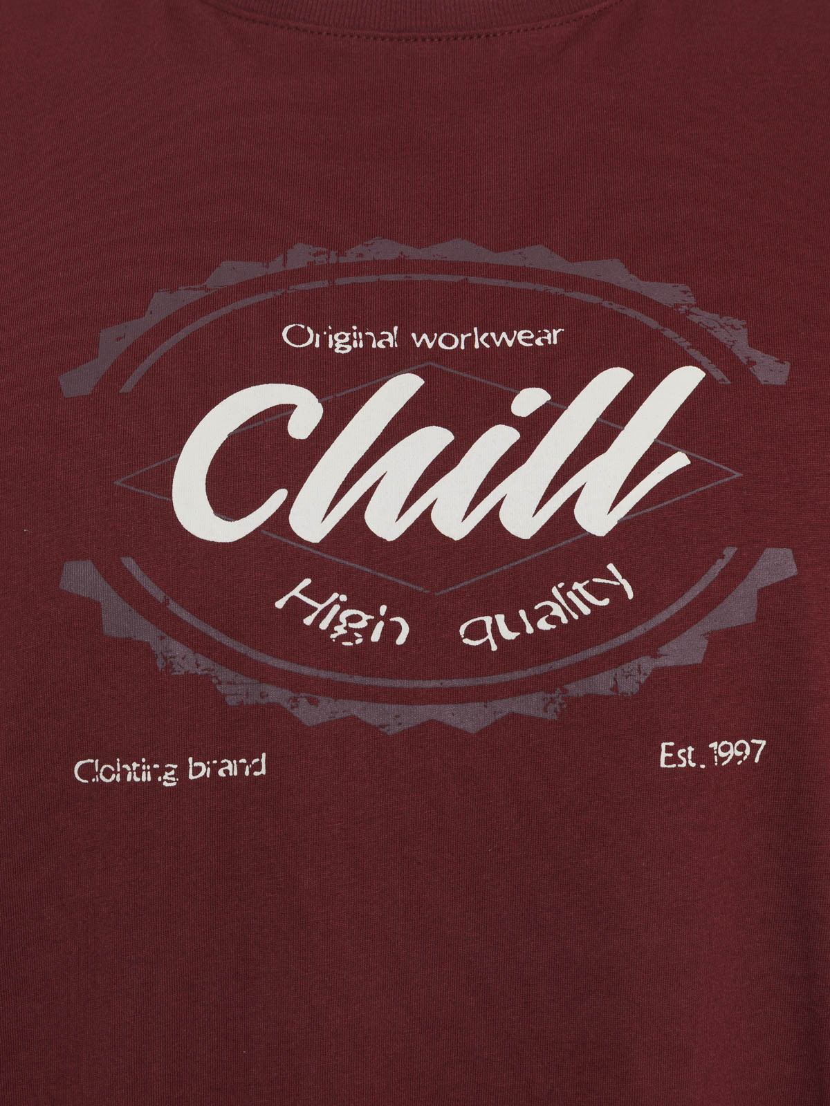 Tee-shirt imprimé grande taille homme