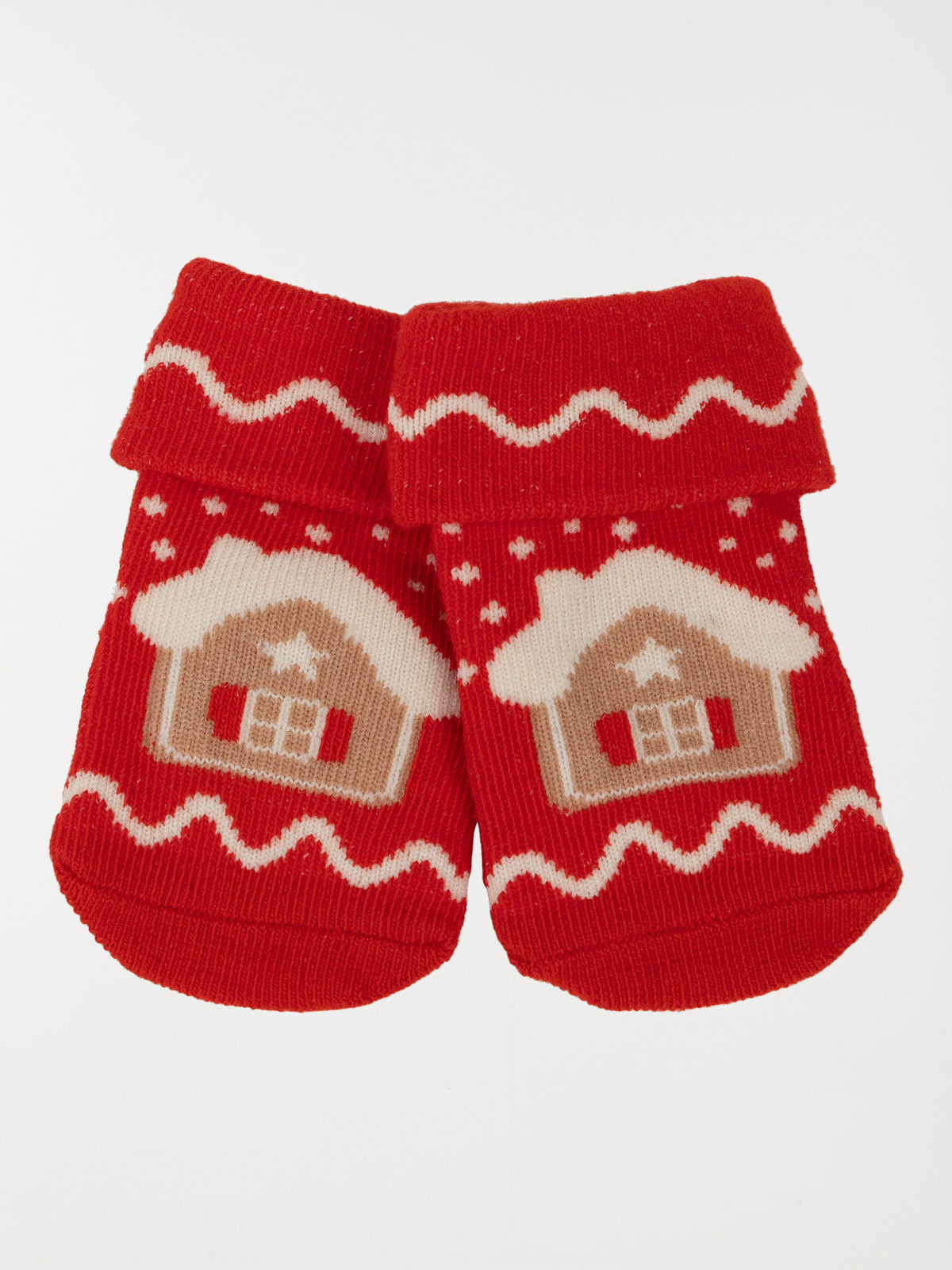 Chaussettes maison pain d'épice bébé