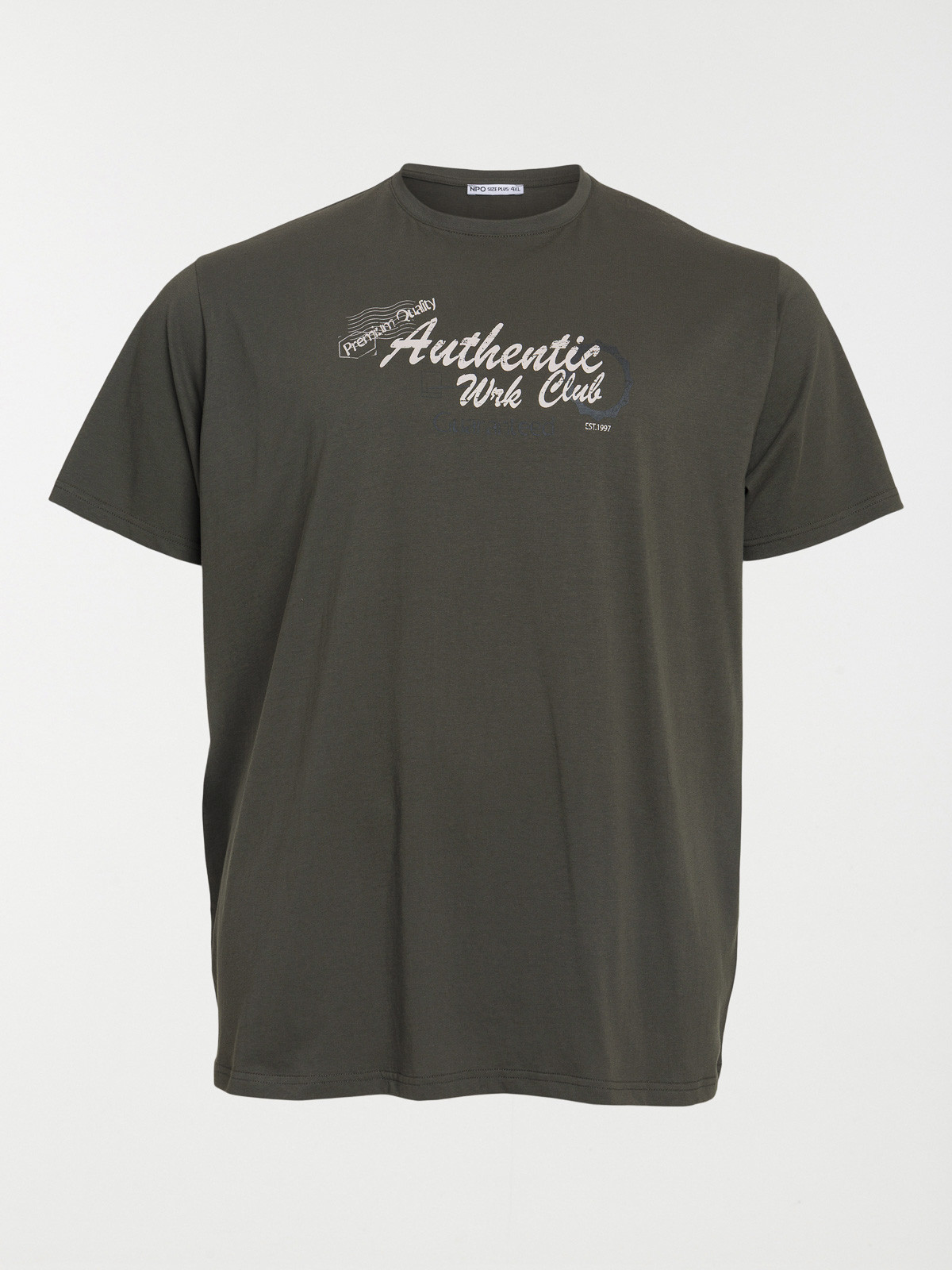 T-shirt avec imprimé grande taille homme