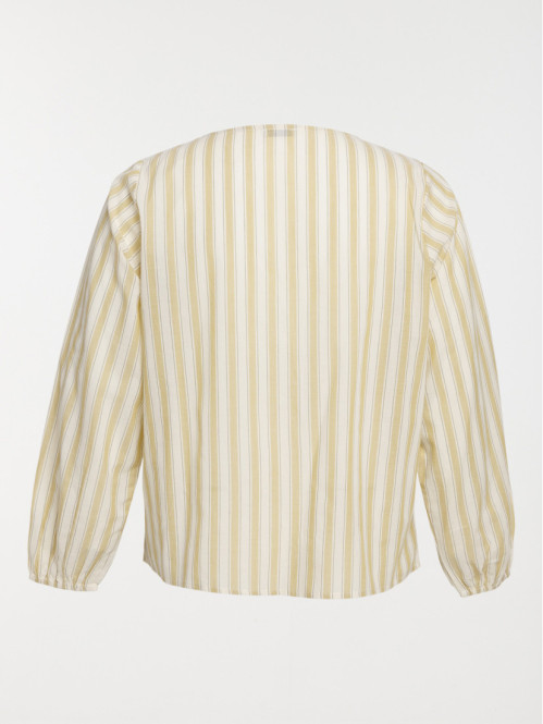 Chemise rayée grande taille...