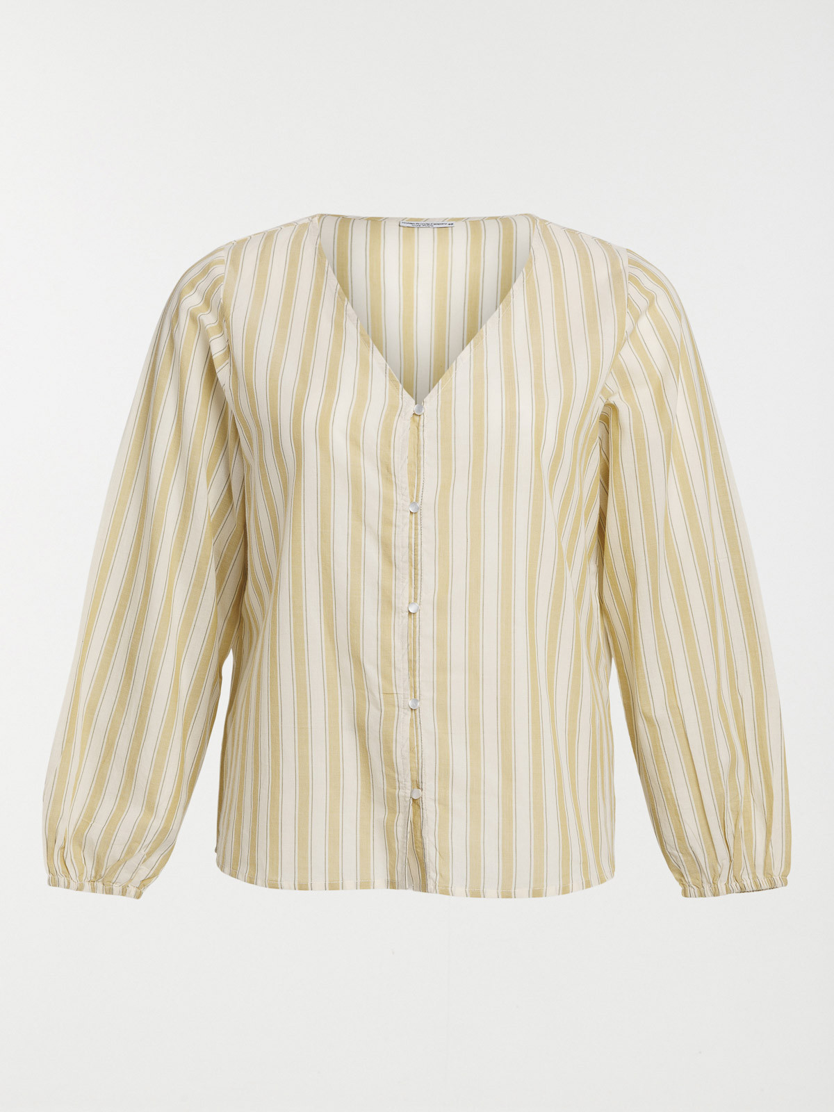 Chemise rayée grande taille femme
