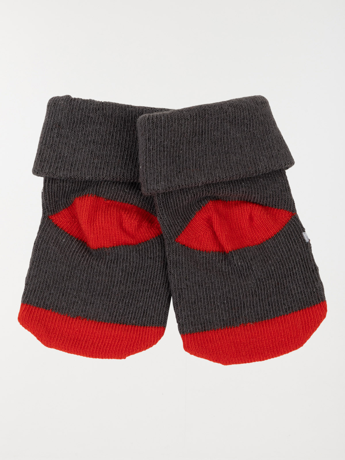 Chaussettes à pois et Père-Noël bébé