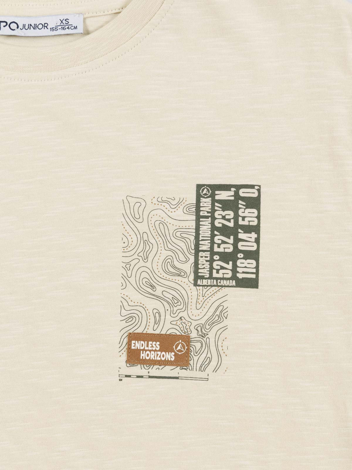 Tee-shirt motif dos garçon (XXS-M) Tee-shirt motif dos garçon (XXS-M)