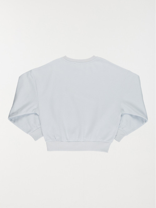 Sweat basique col rond fille (XXS-M) Sweat basique col rond fille (XXS-M)