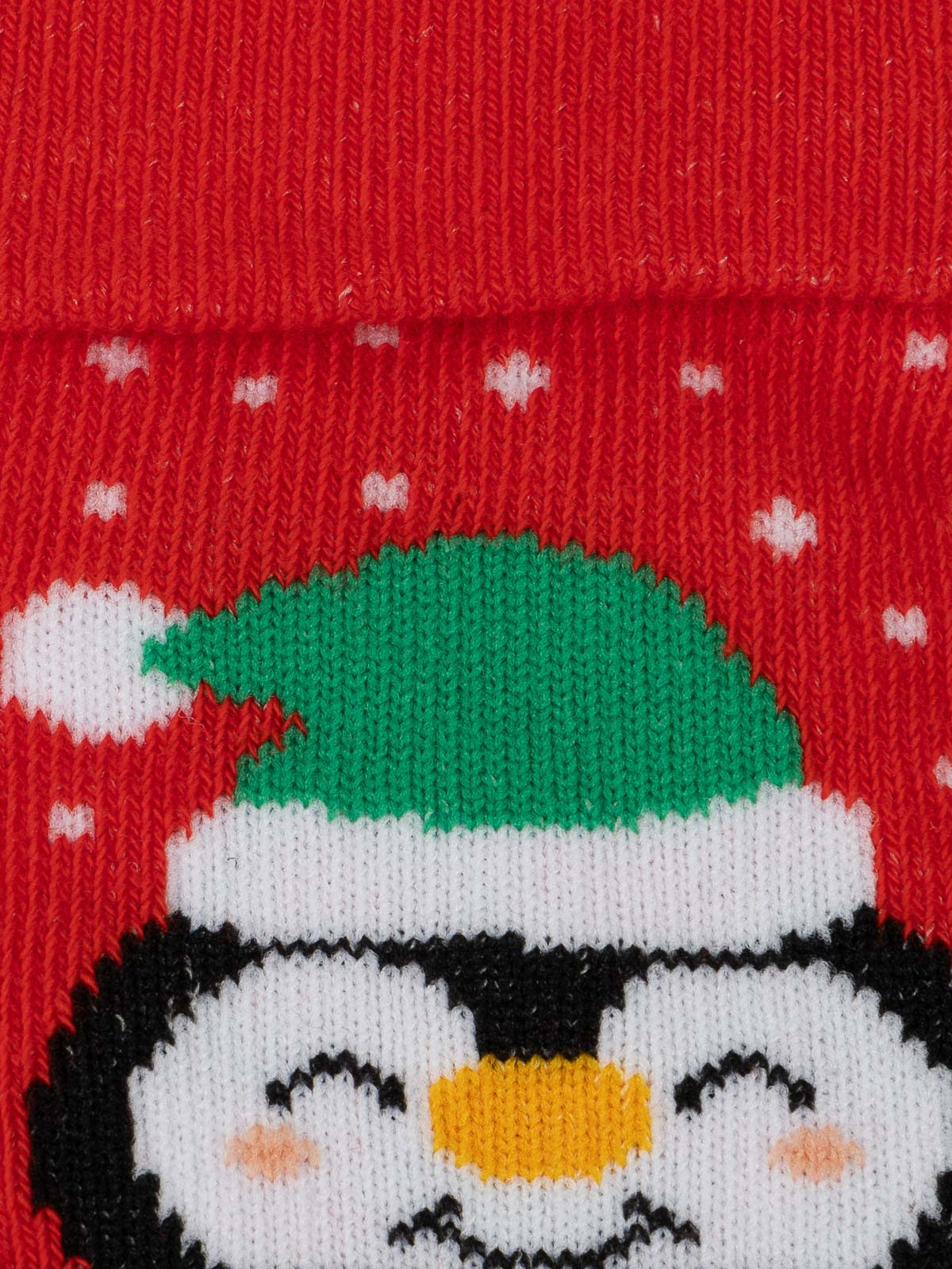 Chaussettes pingouin de Noël bébé Chaussettes pingouin de Noël bébé