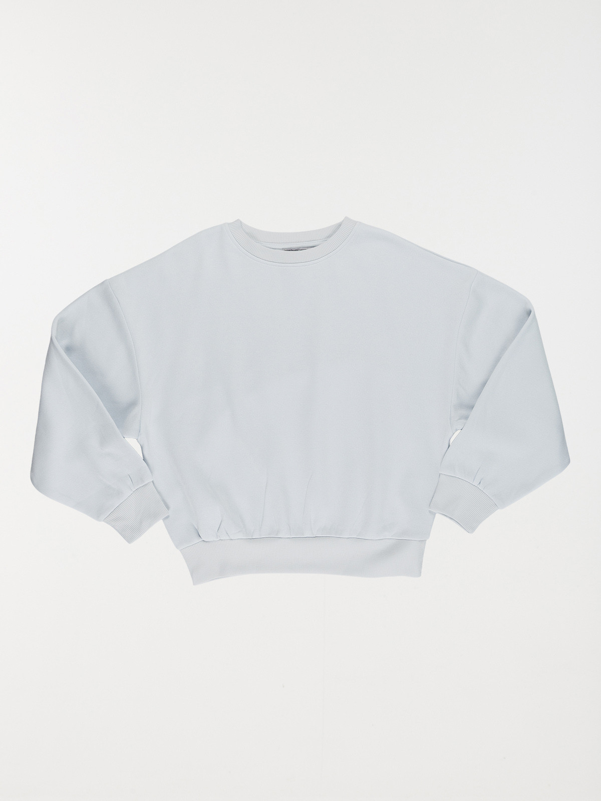 Sweat basique col rond fille (XXS-M)