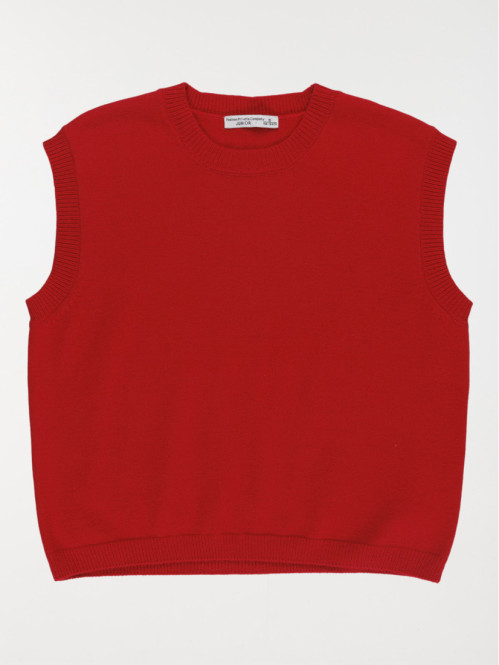Pull sans manches fille...
