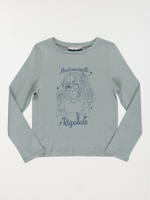 Tee-shirt rigolote fille (3-12A)